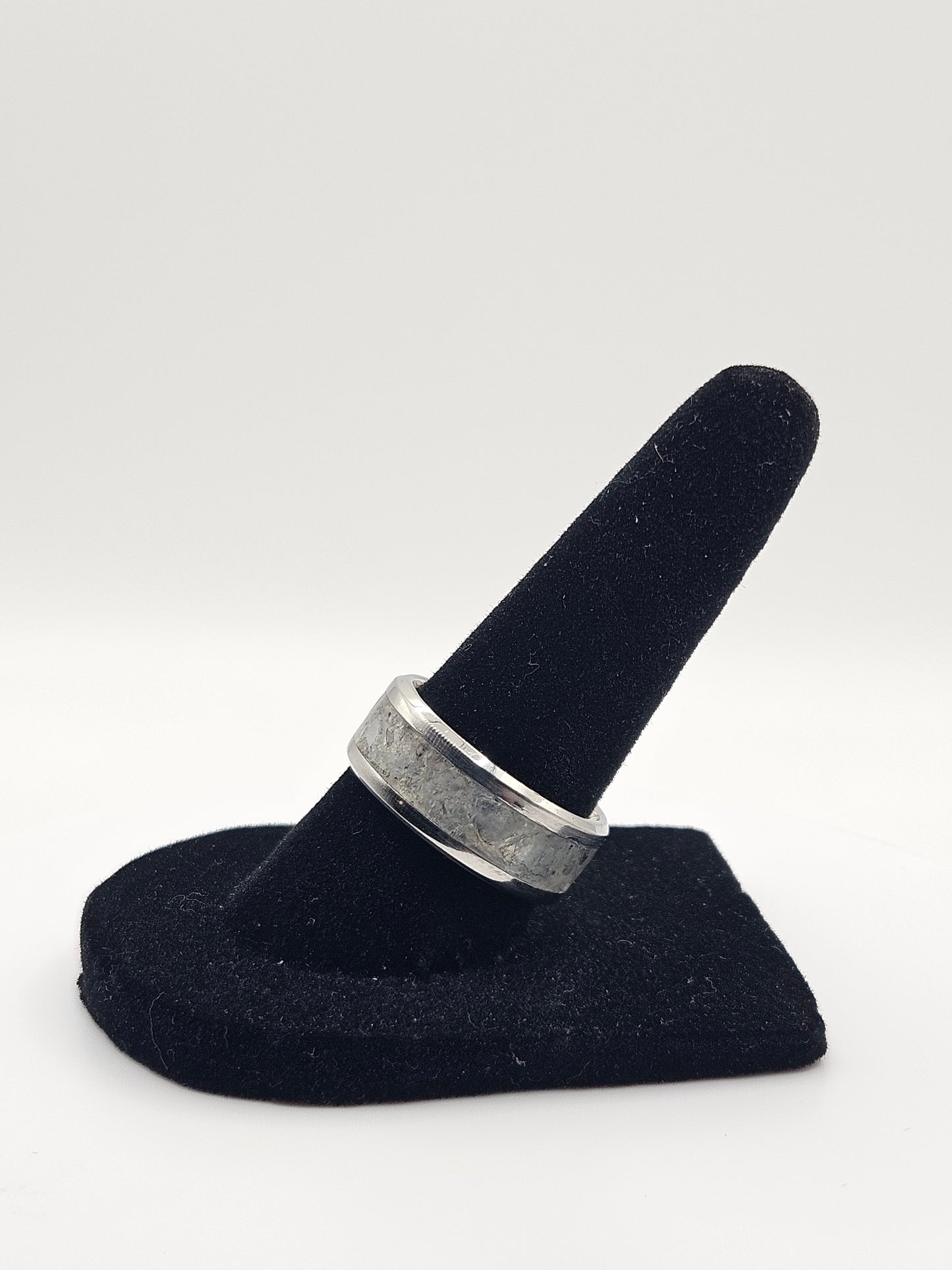 June's birthstone Moonstone Stainless Steel