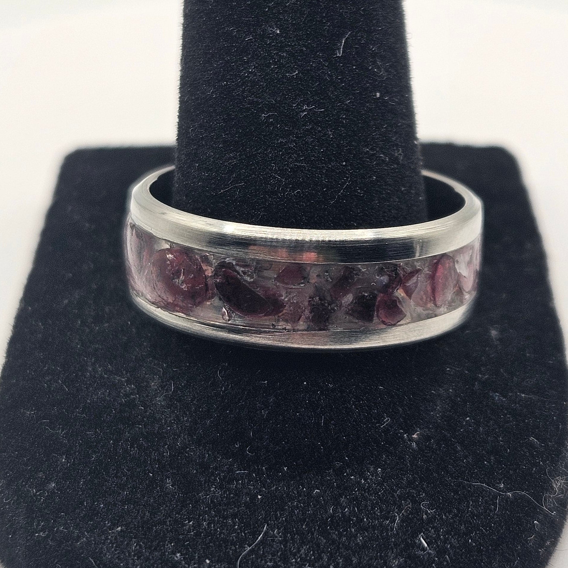 January's birthstone Garnet