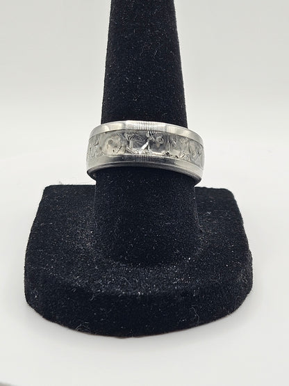 April's birthstone Diamond Stainless Steel