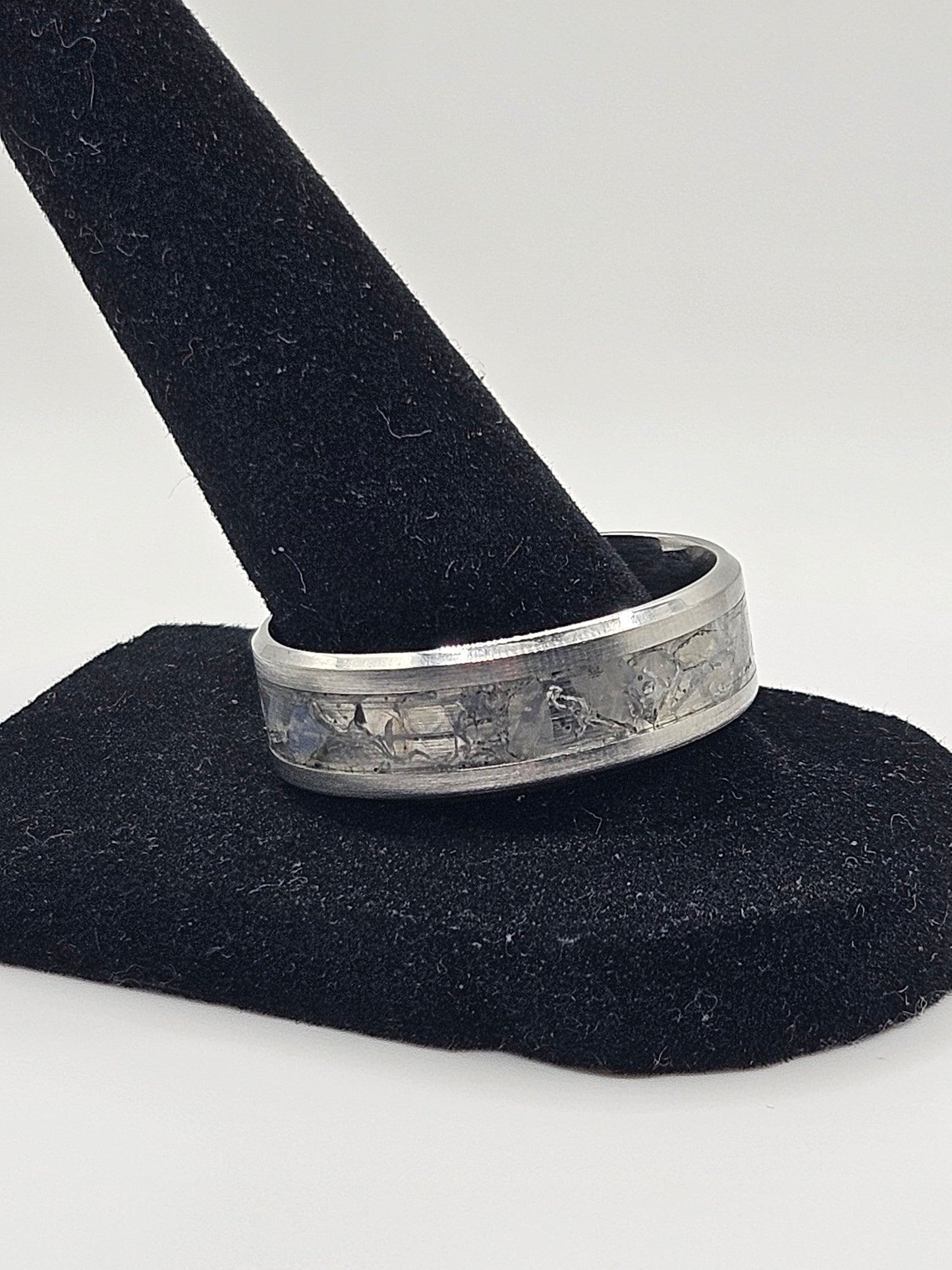 October's birthstone Opal Stainless Steel