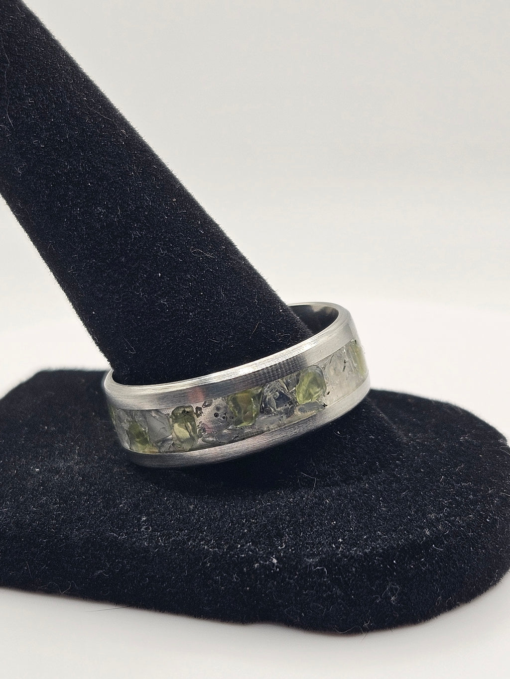 Peridot and White Opal