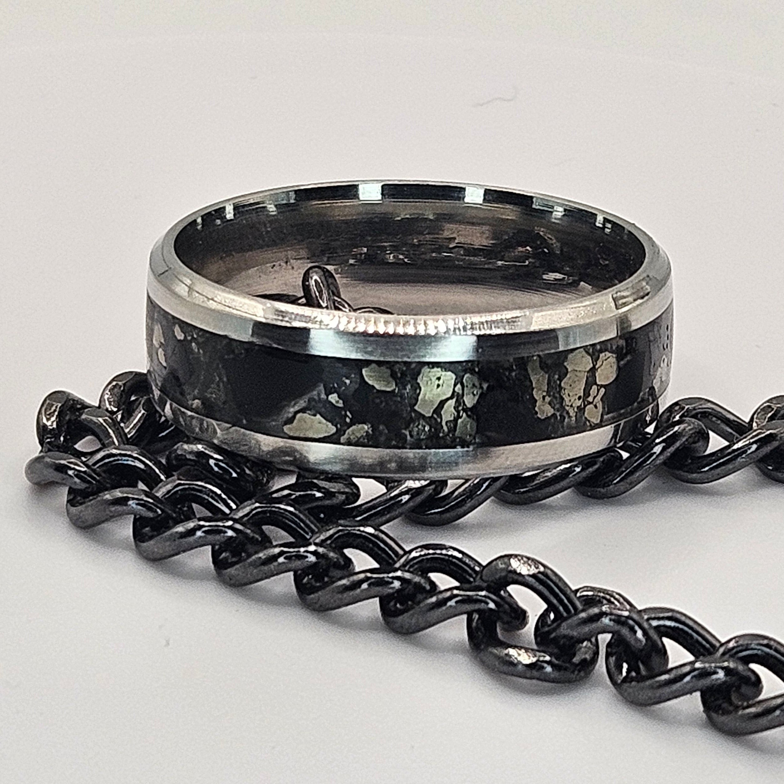 Black Tourmaline and Pyrite