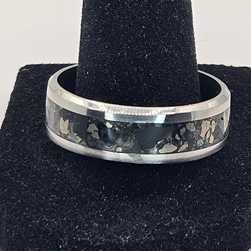 Black Tourmaline and Pyrite