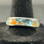 Carnelian and Blue Topaz