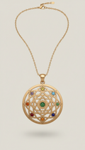 Chakra Symbol Pendant Necklace