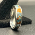 Carnelian and Blue Topaz