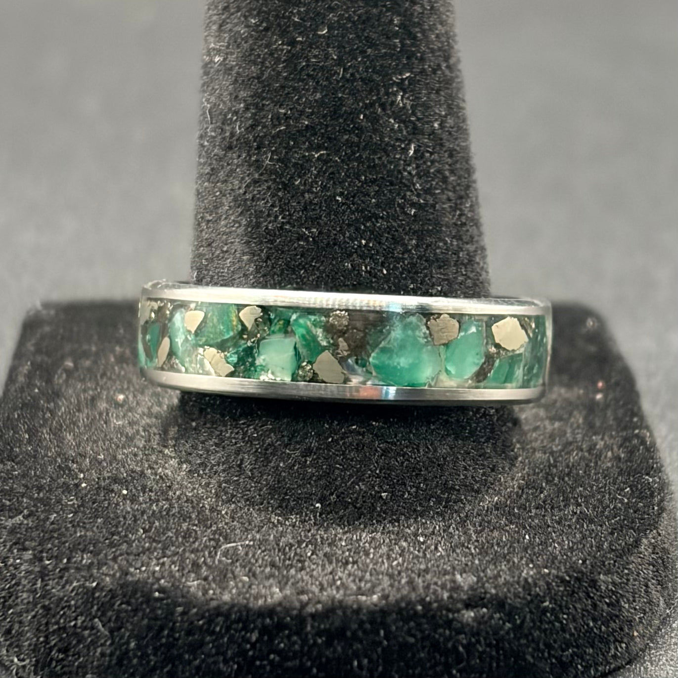 African Jade and Pyrite