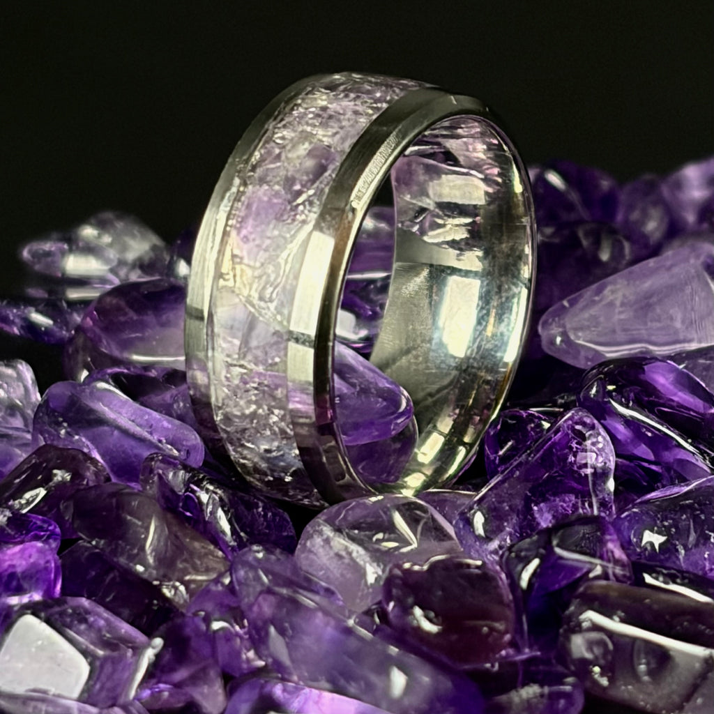 February's birthstone Amethyst