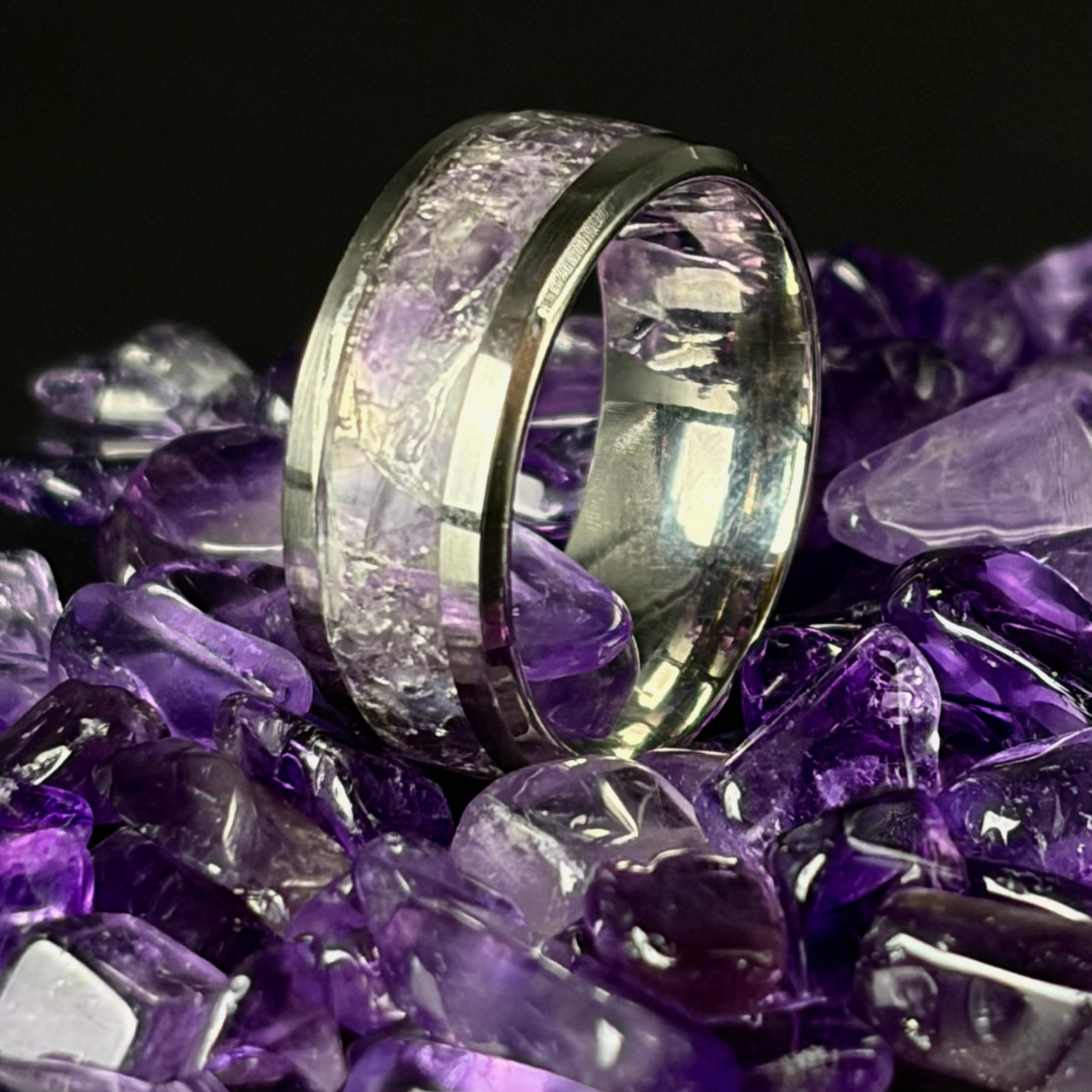 February's birthstone Amethyst
