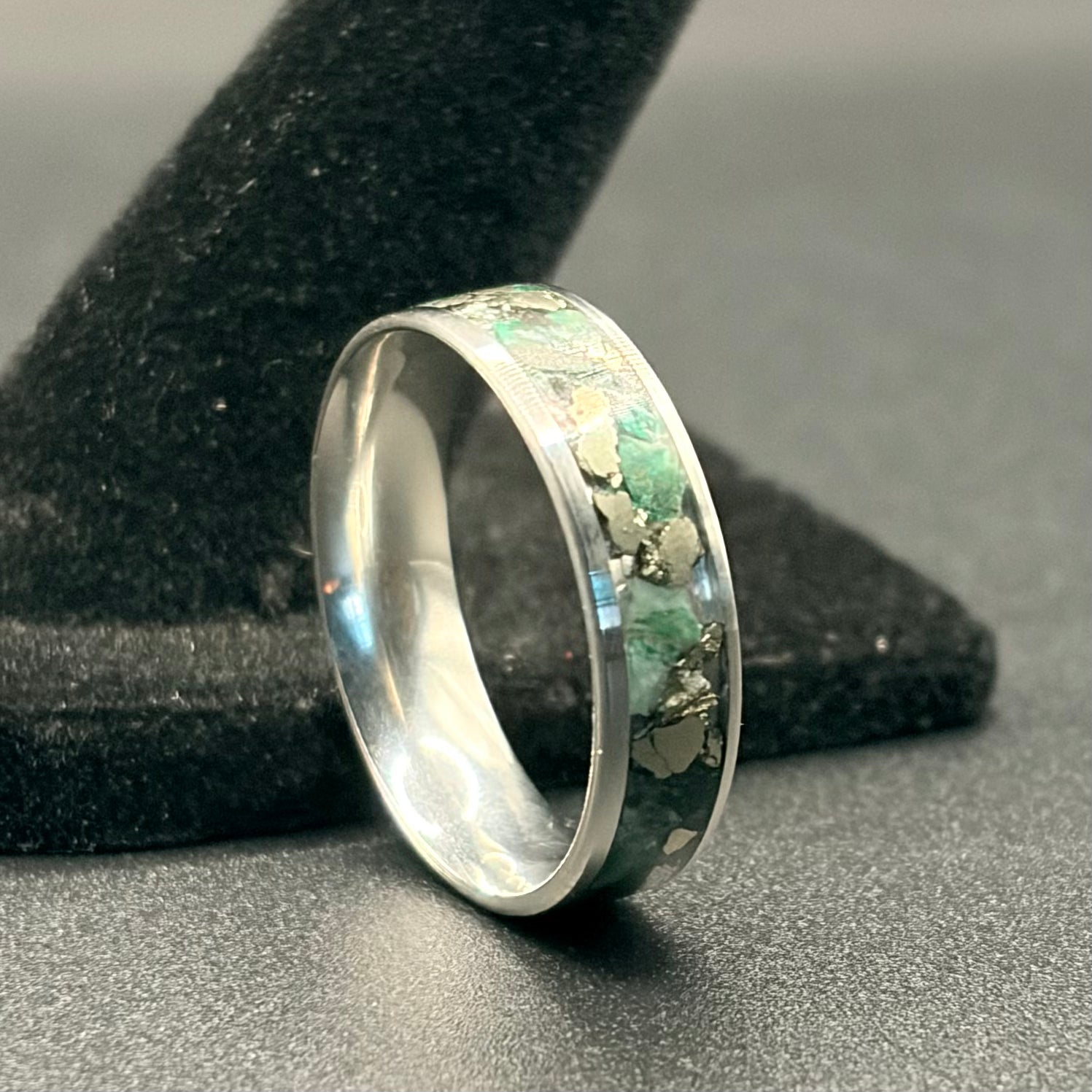 African Jade and Pyrite