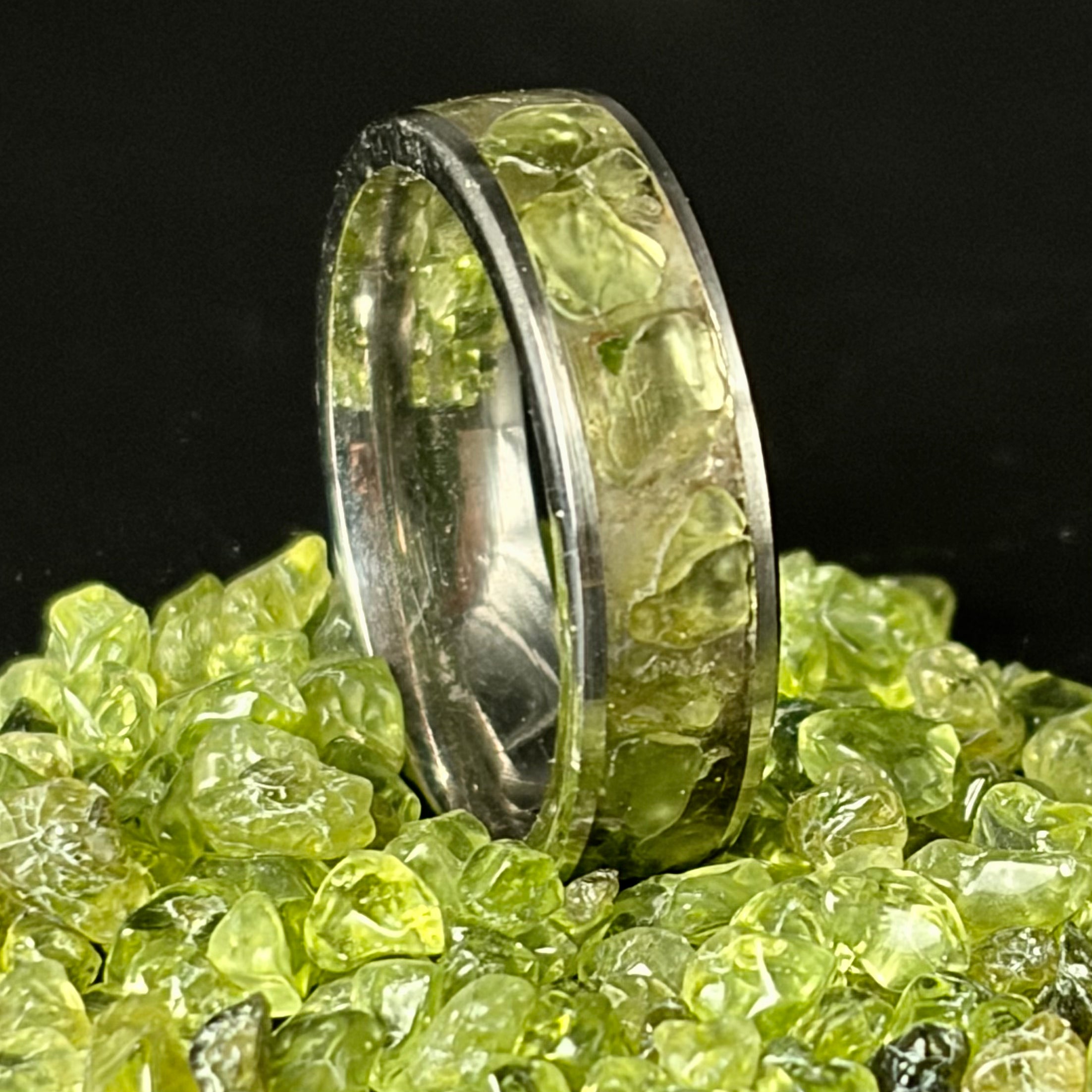 August's birthstone Peridot