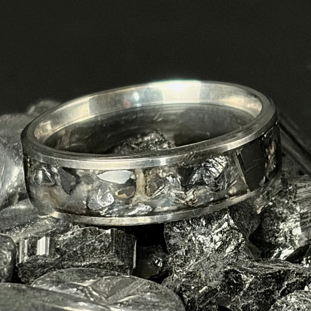 Hematite and Black Tourmaline