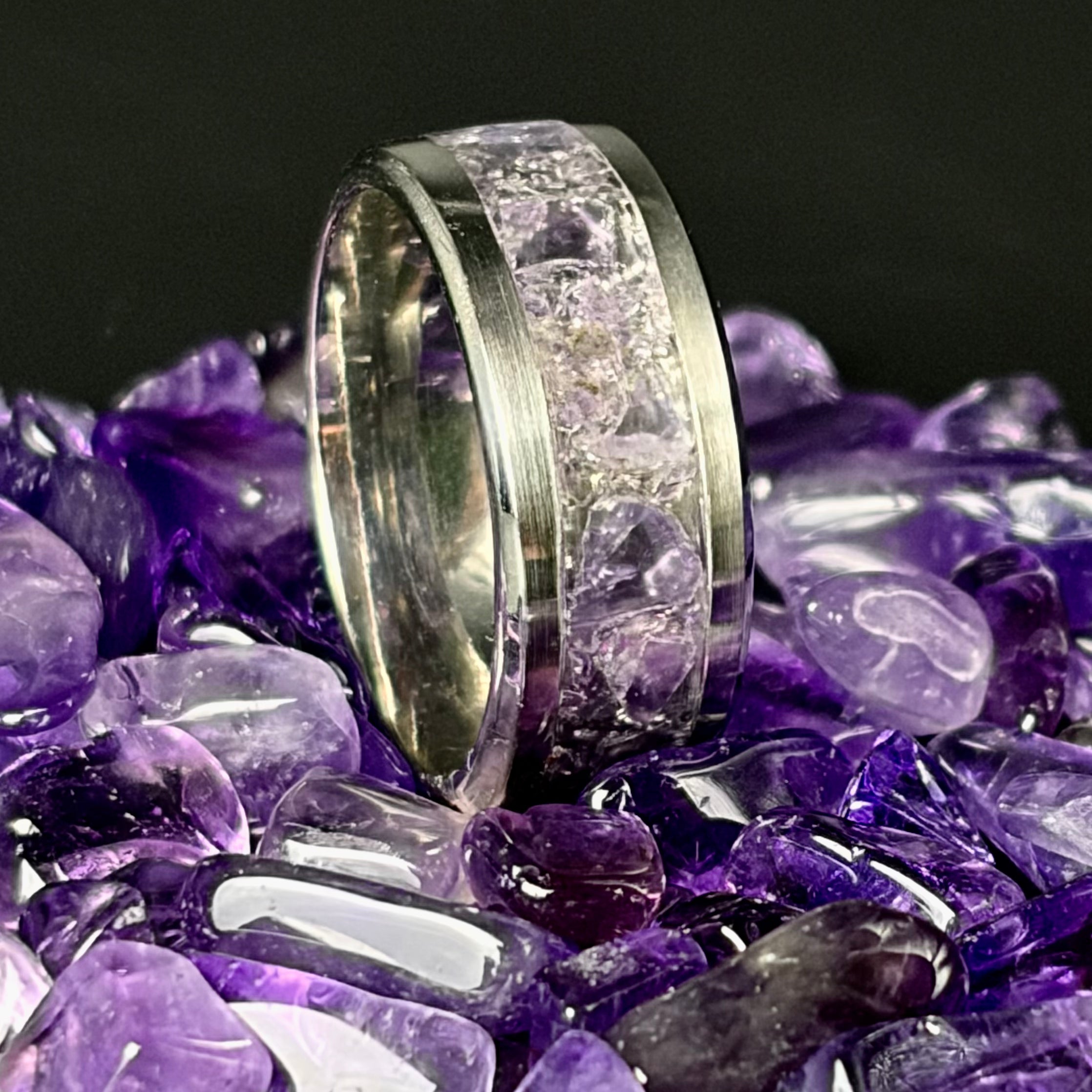 February's birthstone Amethyst