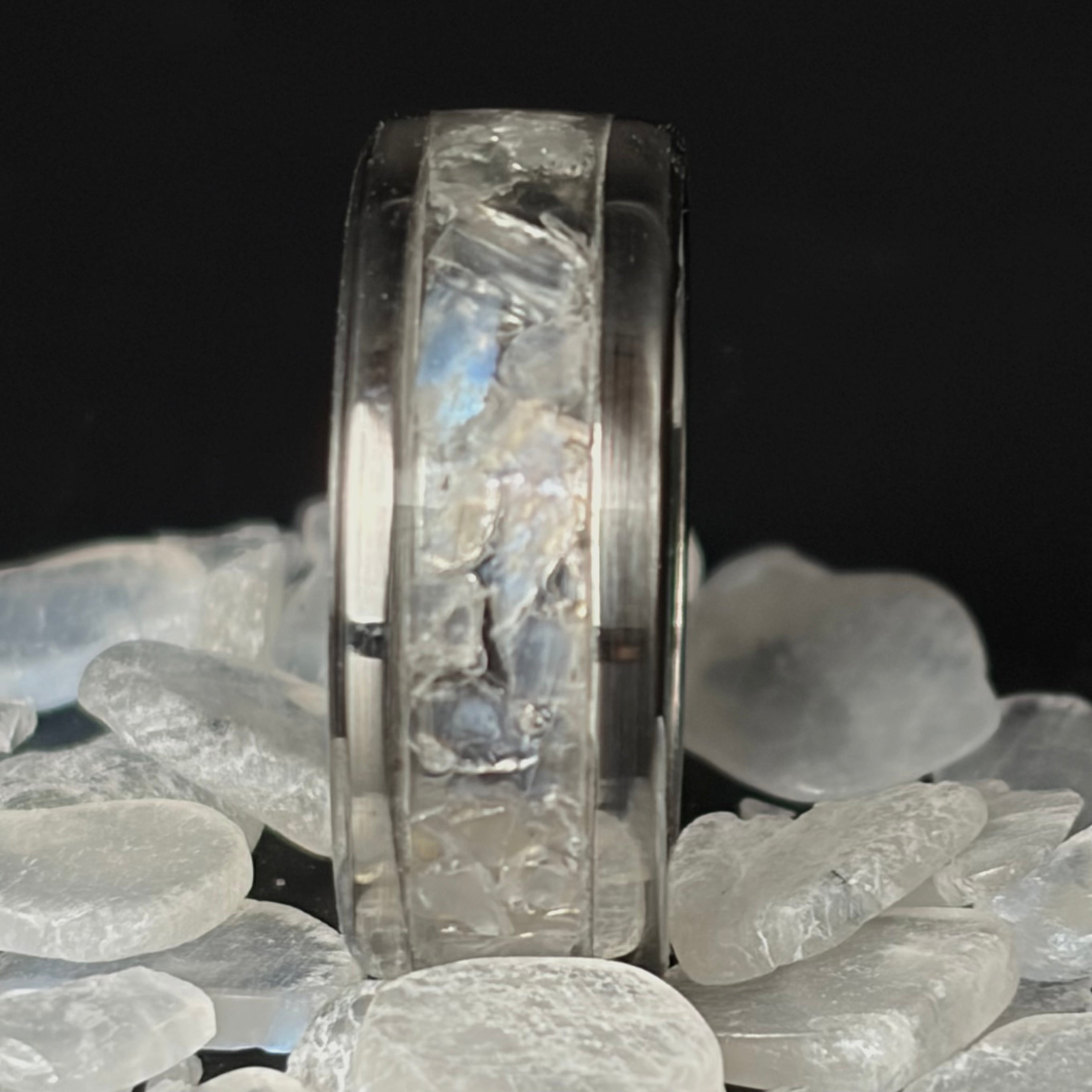 June's birthstone Moonstone