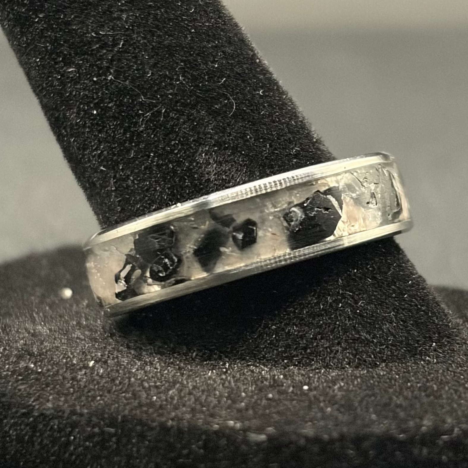 Black Turmaline & Rose Quartz