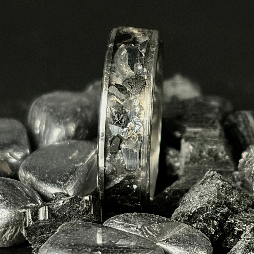 Hematite and Black Tourmaline