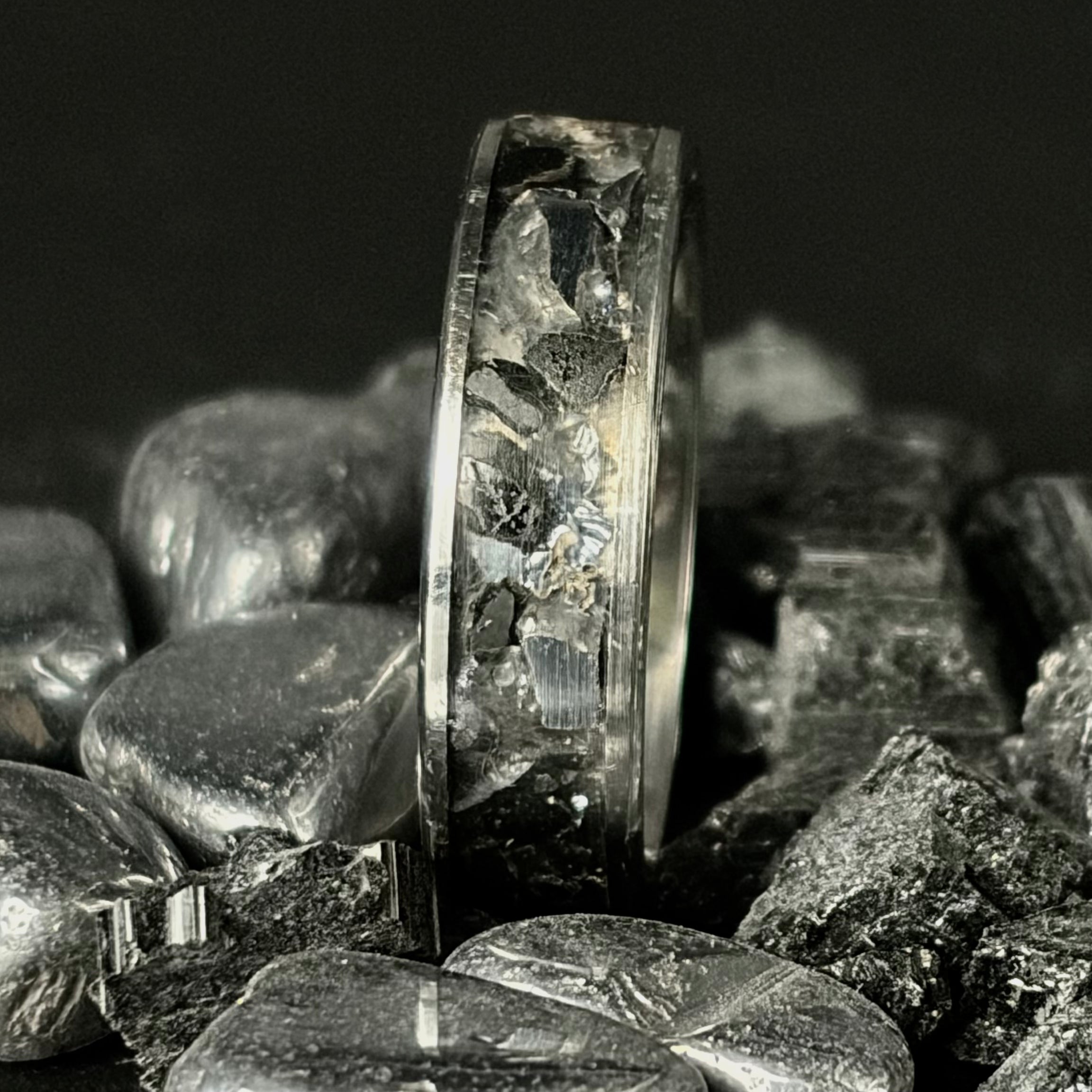 Hematite and Black Tourmaline