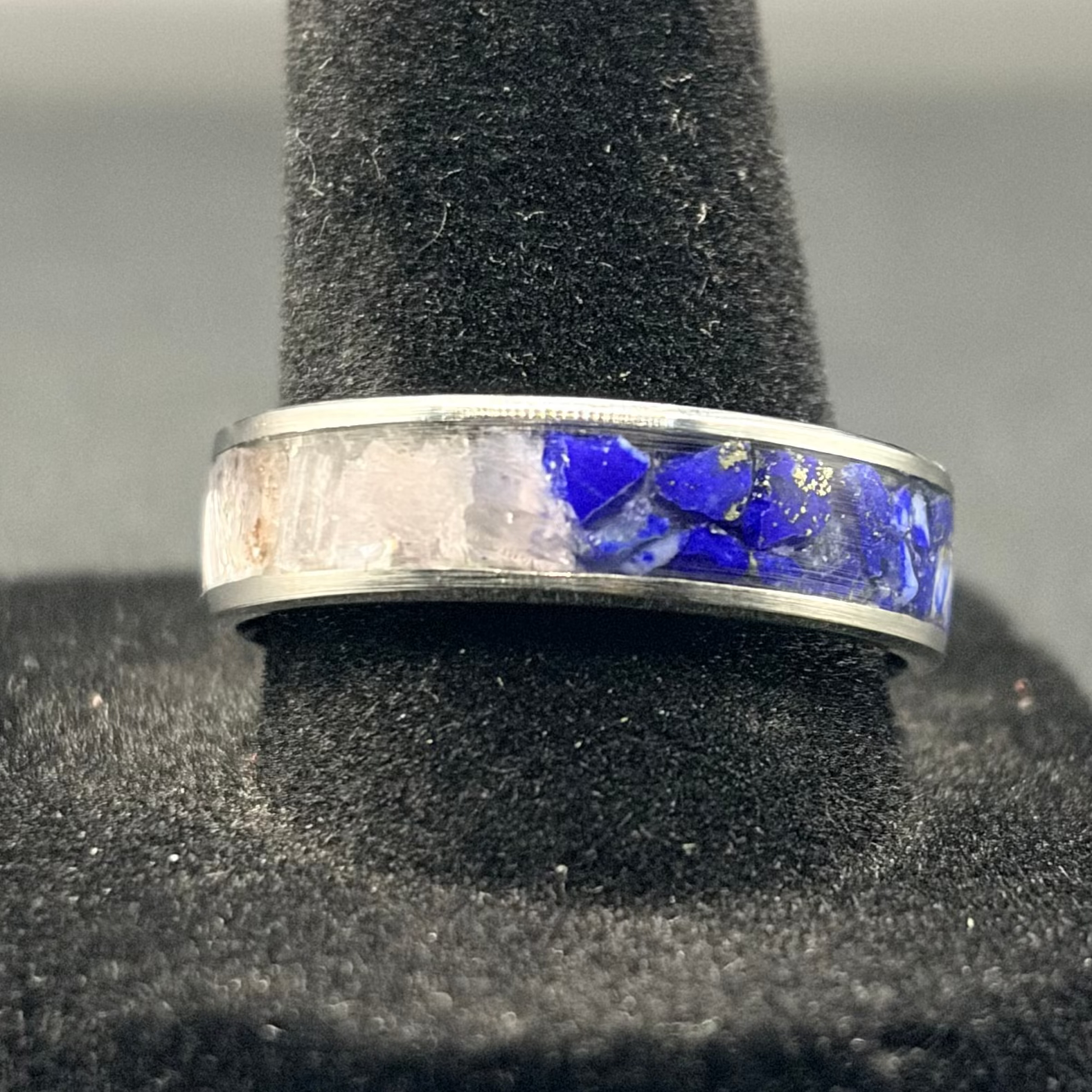 Kunzite and Lapis Lazuli