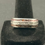 Custom 3 stone inlay