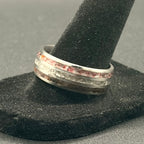 Custom 3 stone inlay